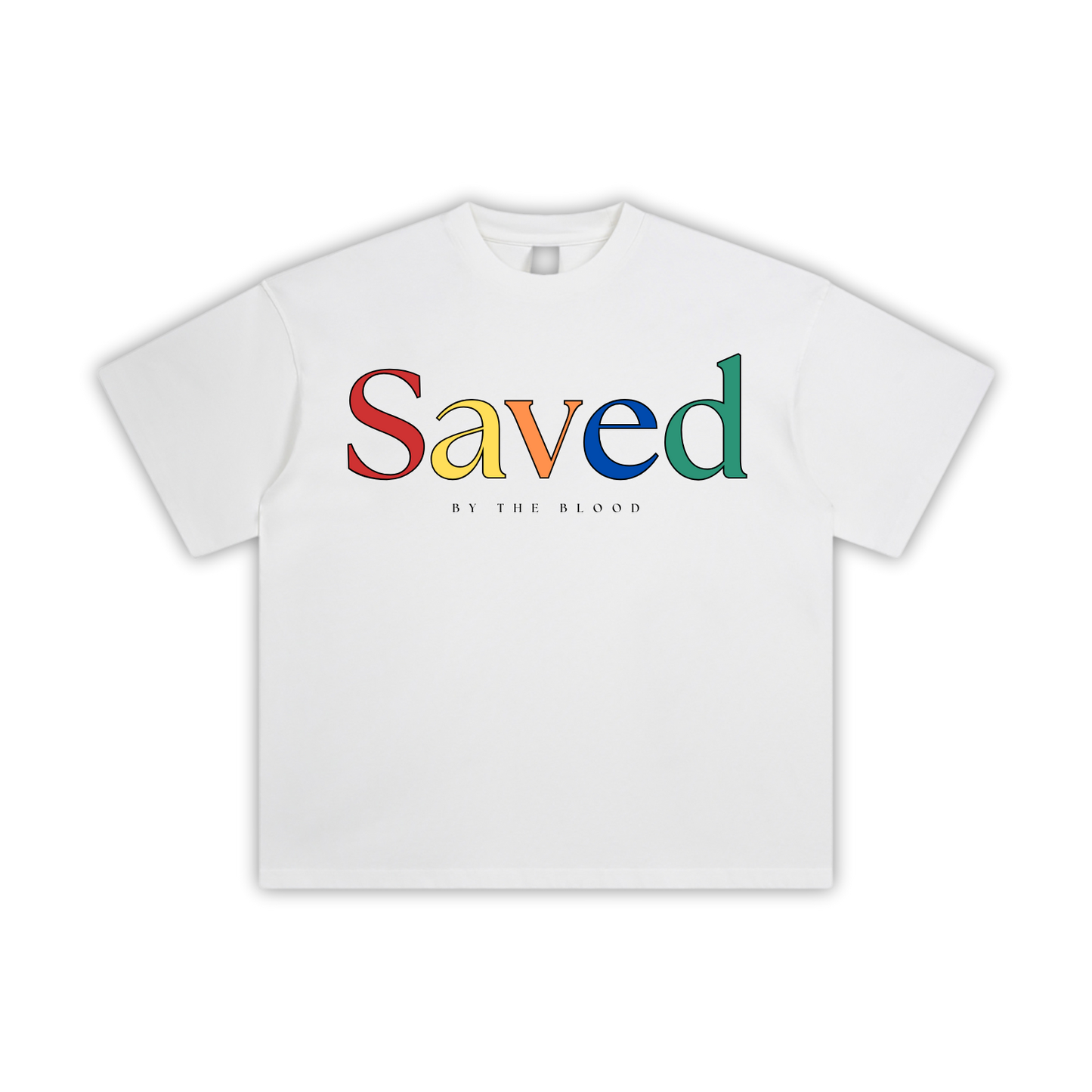 'SAVED' TEE - WHITE